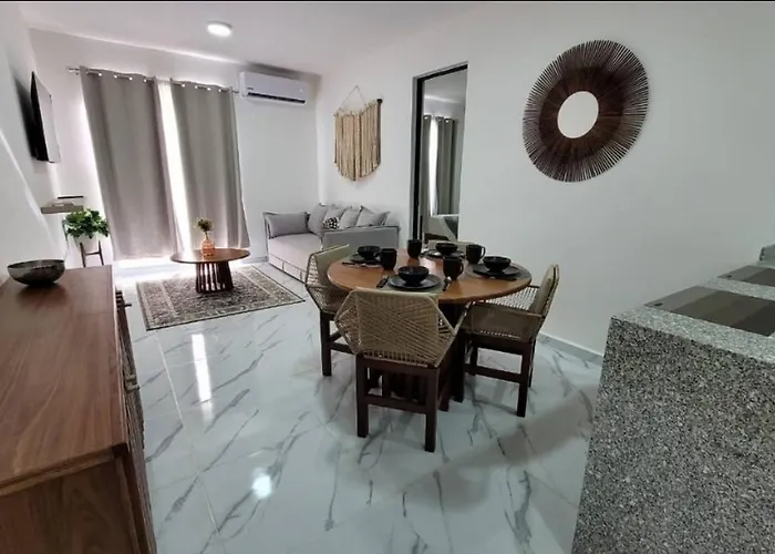 Moderno Departamento Vacacional En Playa
