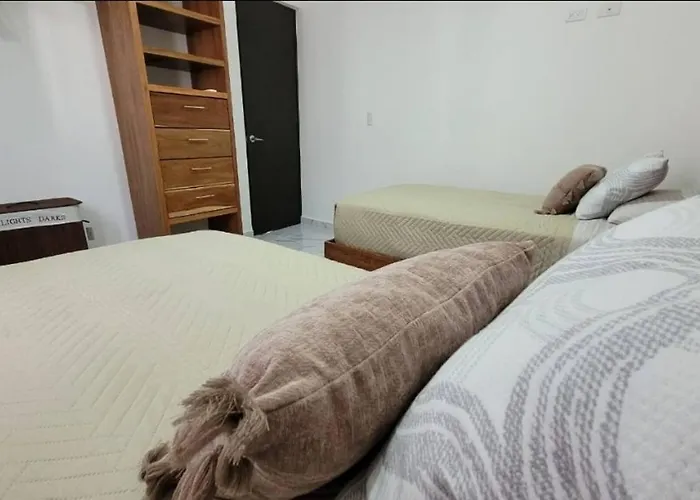 Moderno Departamento Vacacional En Playa * Playa del Carmen