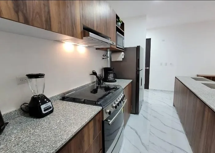 Moderno Departamento Vacacional En Playa
