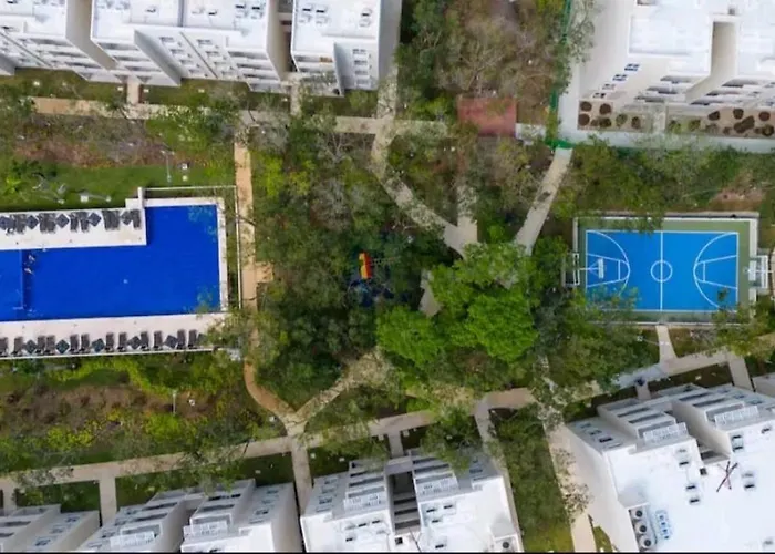 Moderno Departamento Vacacional En Playa Playa del Carmen