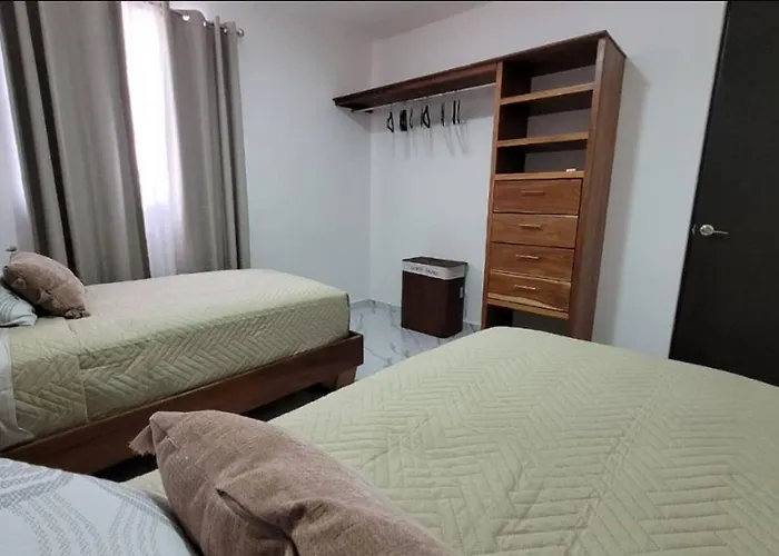 Moderno Departamento Vacacional En Playa * Playa del Carmen