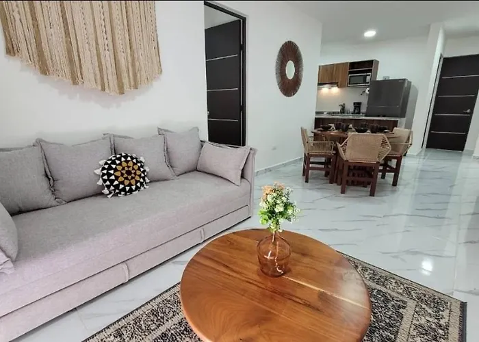Moderno Departamento Vacacional En Playa *